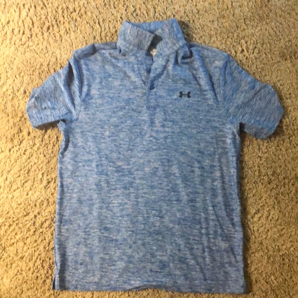 UA Light Blue polo